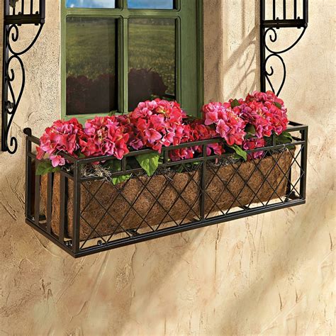 success mfg co metal window boxes|Wrought Iron Window Boxes .